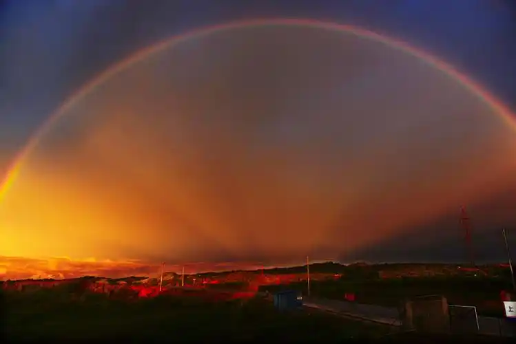 雨后彩虹 - 自然类-摄影大赛2016 - 地理中文网—《国家地理》杂志