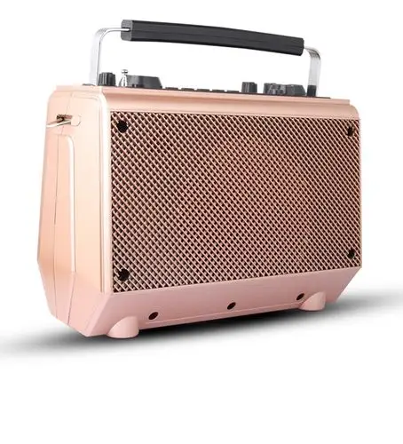 先科广场舞音响音箱户外蓝牙家用k歌带显示屏无线话筒便携式小型手提