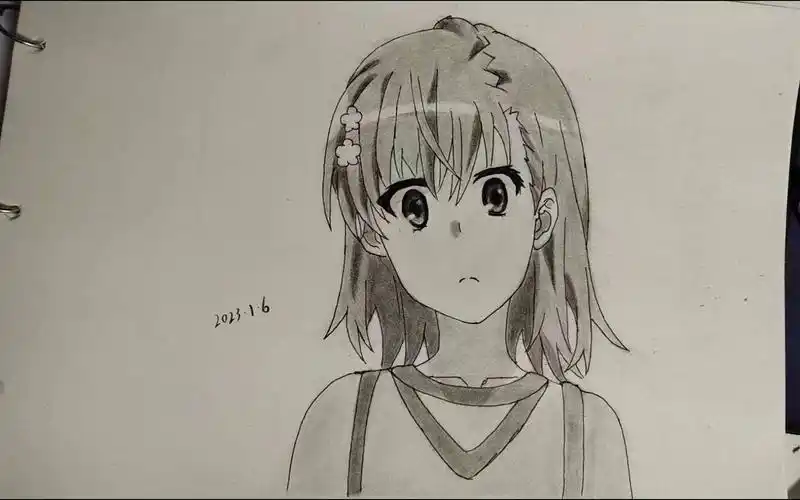 炮姐 御坂美琴 手绘过程