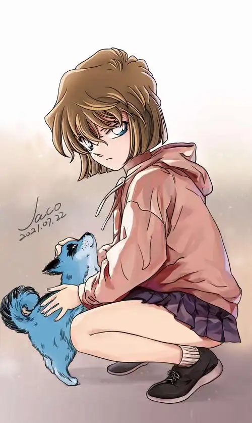 你有哪些灰原哀女神般的照片