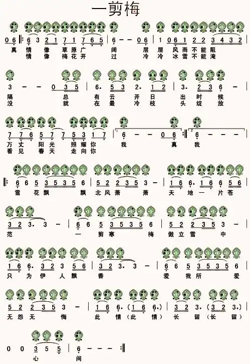陶笛曲谱国歌图片分享下载
