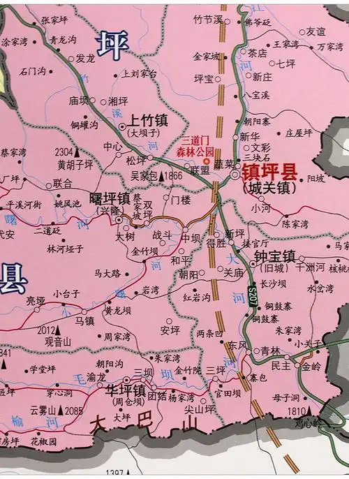安康市政区交通图地图挂图防水覆膜12x09米西安地图出版社