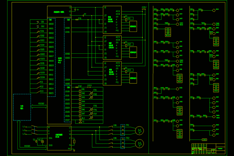 a0-电气控制原理图.dwg