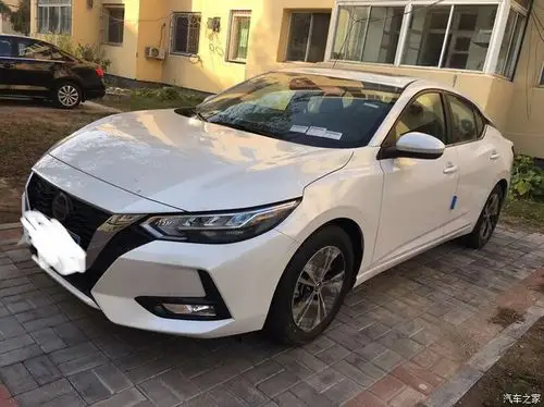 2020款新轩逸智享款,车主提车作业贴