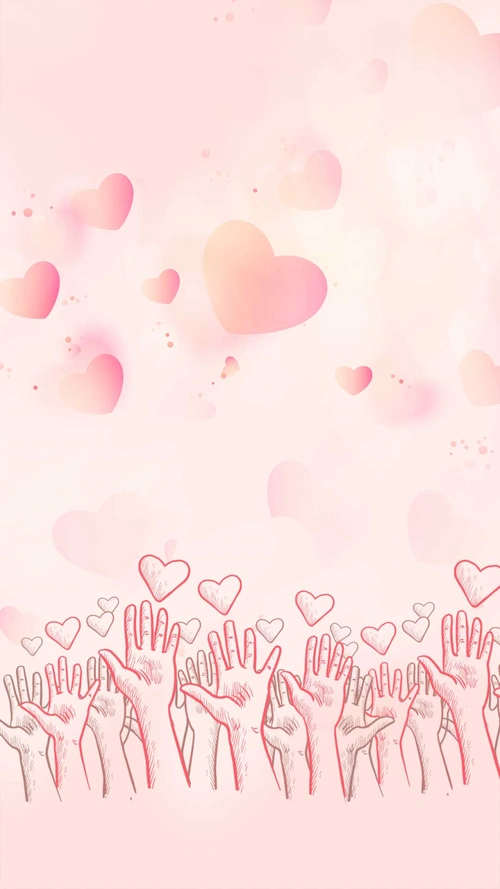 公益爱心义卖商业h5背景素材