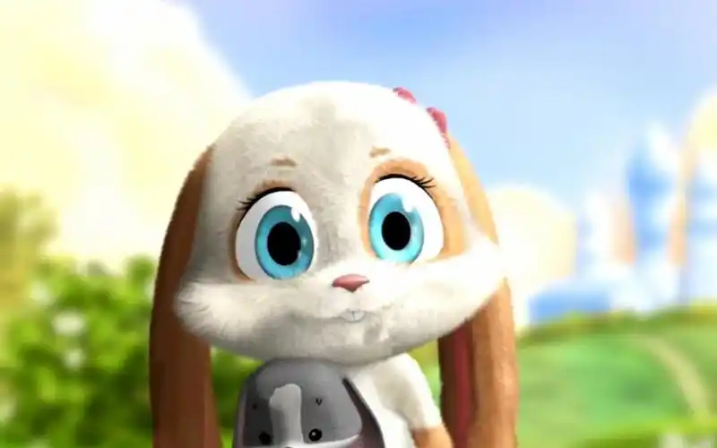 可爱的小兔子,高清壁纸图片,卡通明星-回车桌面