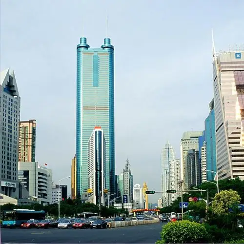 深圳帝王大厦,曾经亚洲        (香港熊古组建造).