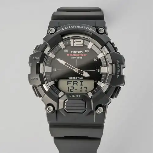 casio卡西欧700手表男数位双显运动电子表hdc-700/aeq110-1b优惠券