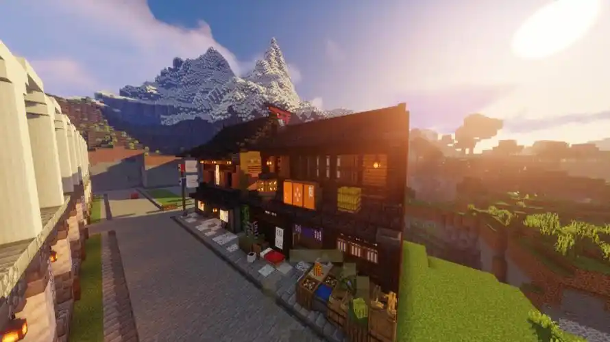 minecraft日式小店