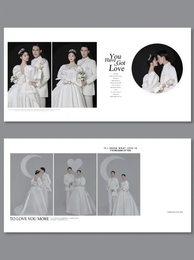 高级的婚纱照相册排版❗️喜欢的姐妹收藏✨ 深圳婚纱照推荐 深