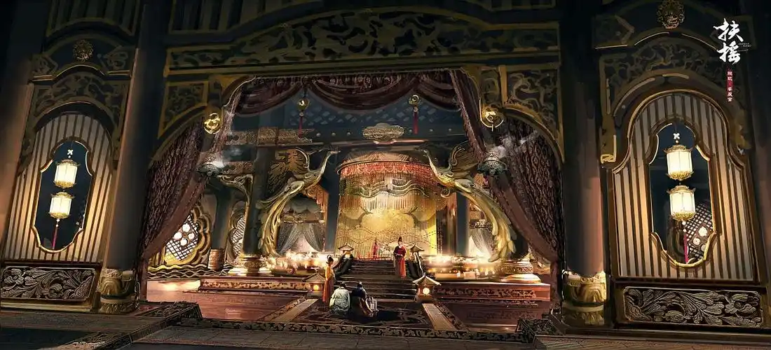 扶摇 影视概念场景插画-原画设定作品|公司-特创易·go