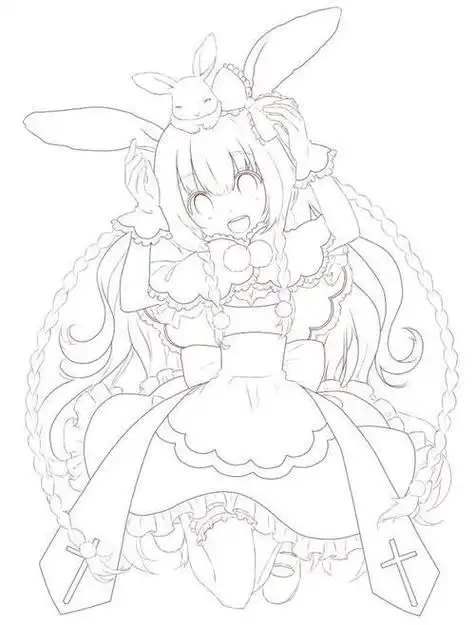 动漫人物简笔画生