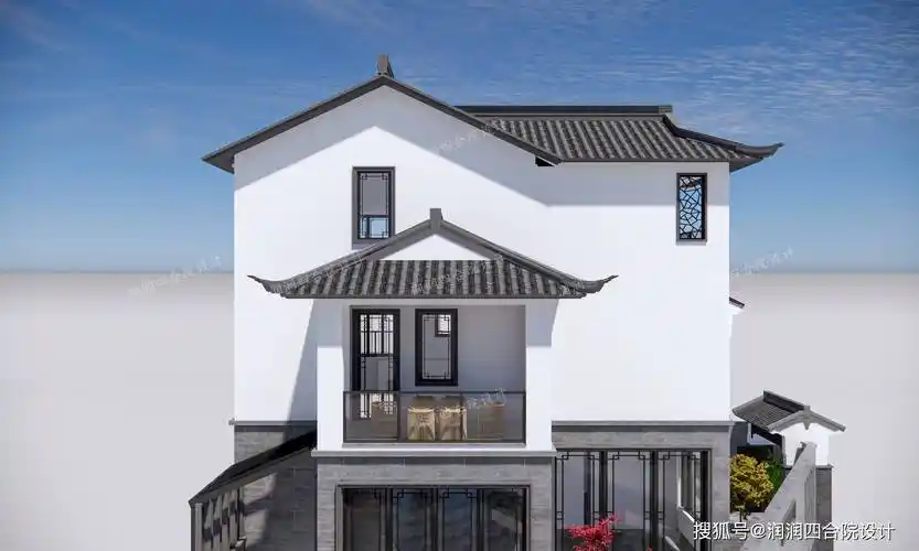 特殊地形怎样建出好看的新中式别墅合院润润四合院设计刘鹰