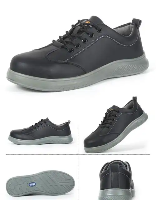 中石油加油站鞋夏季透气工作防砸防刺穿劳保工地软底加厚轻便男女防尘