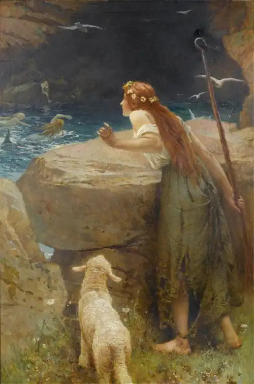 油画国外文艺复兴时期人物绘画12