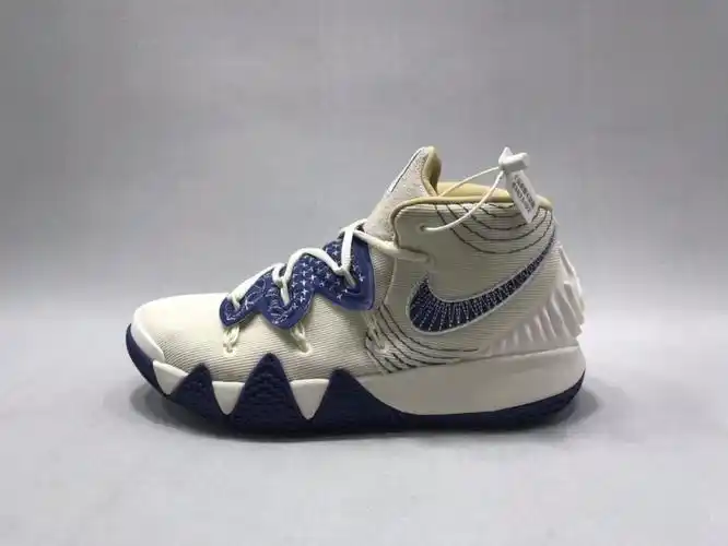 【官方自营旗舰】kyrie欧文s2代男子高帮白蓝大眼睛扎染炫彩摩擦有