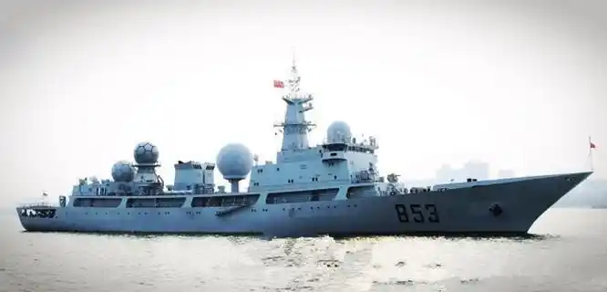 815型电子侦察船,是中国自行研制建造的多功能综合体制侦察船.