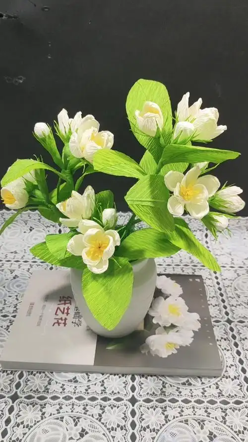 创意手工制作:茉莉花