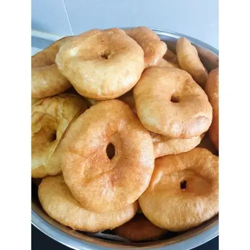 螃蟹宝做的炸油饼