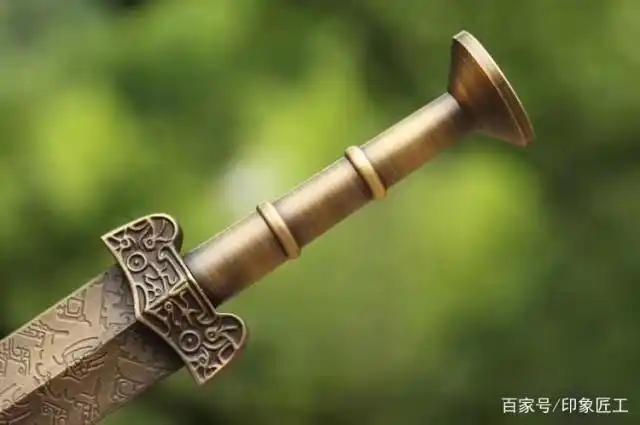 冷兵器复古全铜秦剑,鉴赏