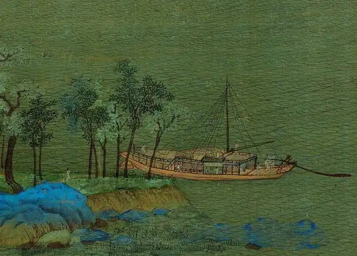 千里江山图里有人吗