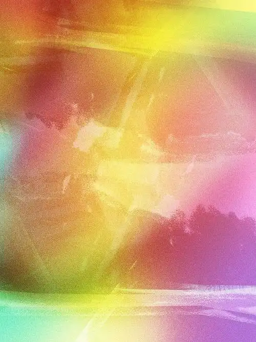 水粉颜料色彩效果溶图素材,ps溶图素材图片