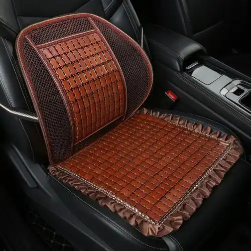 汽车凉席坐垫竹片三件套夏季凉垫子单片夏天透气车垫座垫竹子竹席