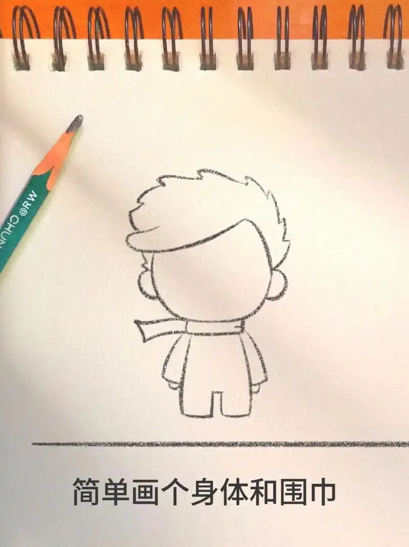 小王子简笔画 ✅每个读过小王子的宝子都会有不同感触,里面人物的