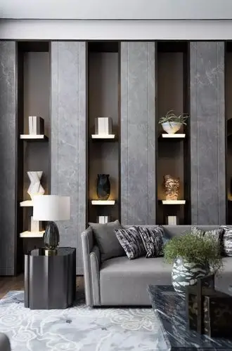 【恒洲软装】静谧的高级灰,完美演绎气质非凡的设计格调!