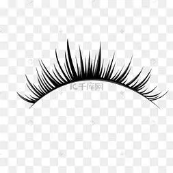 假睫毛卡通图片-假睫毛卡通图片素材免费下载-千库网