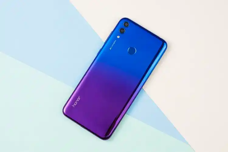 荣耀8c 幻影蓝手机