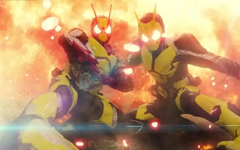 假面骑士01打斗超燃现场!