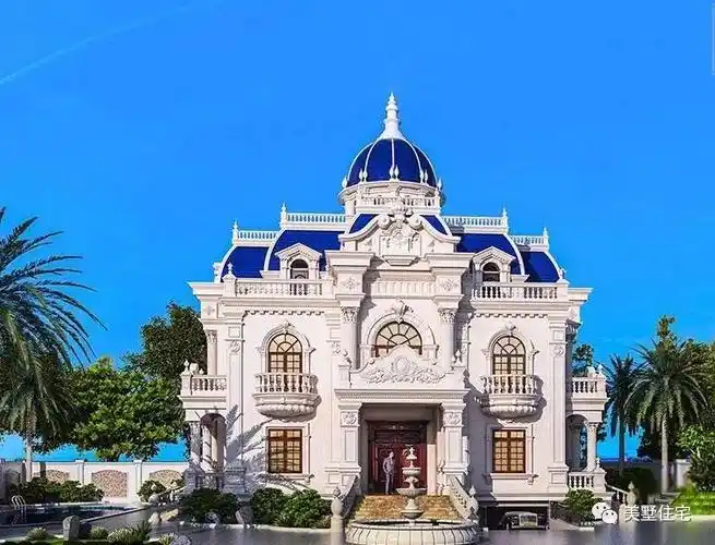 8栋巴洛克风的别墅,拥有一栋太奢侈,看看也能长见识