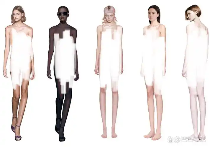 deshen zhang服装设计动态人体模特素材 🆕🆕🆕 新版模特素材