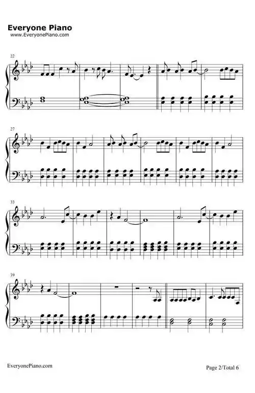 wildestdreams钢琴谱taylorswift