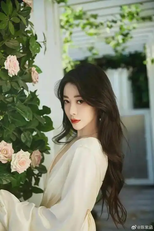 陈紫函的纯白礼裙:一场视觉的盛宴,一次美的享受