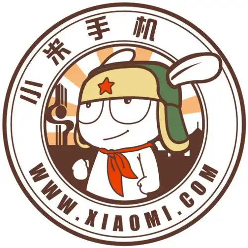 小米手机米兔矢量图卡通兔