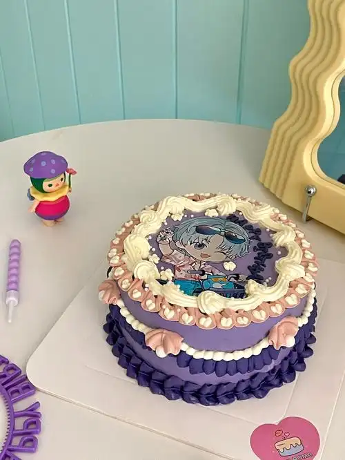 用心#广州蛋糕定制#糯米纸蛋糕#明星蛋糕#明星生日蛋糕定制#明星应援