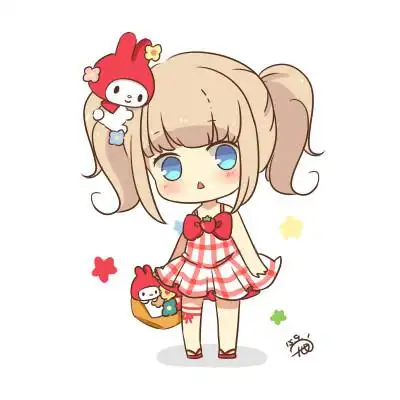 可爱q版 女生头像