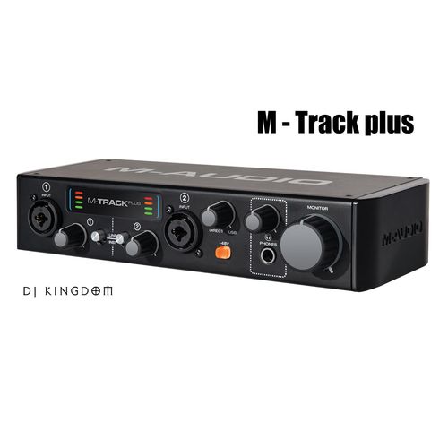 m-audio m-track plus 2ii 音频接口/声卡外置 专业录音声卡