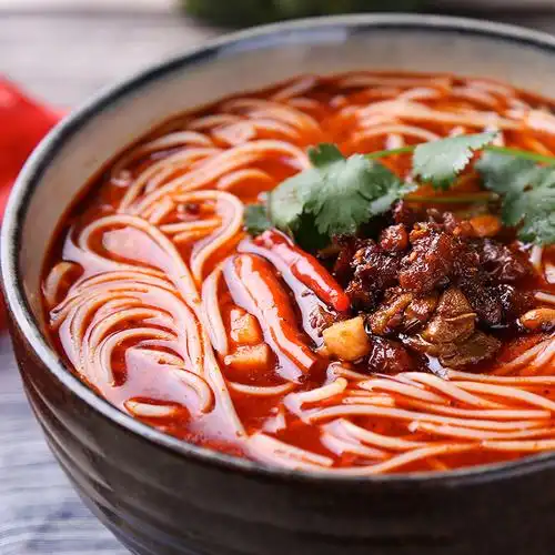 贵州特产 小吃干米粉辣鸡粉3袋装网红方便美食粉丝米线速食干拌面 -