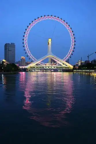 天津之眼与海河