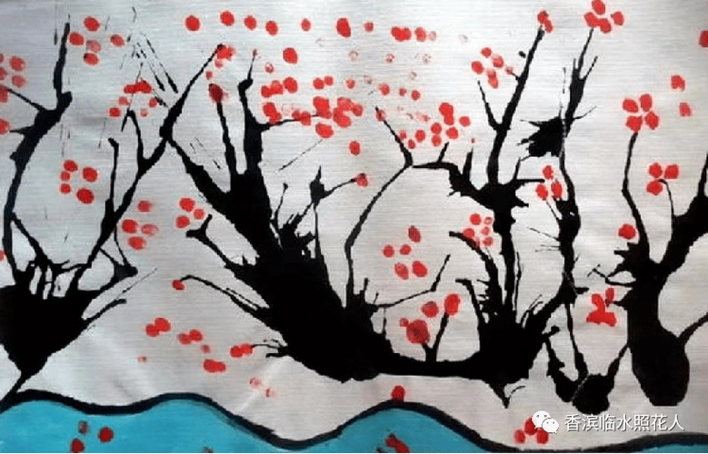 吹画技巧吹画的技巧是影响作品质量的关键.