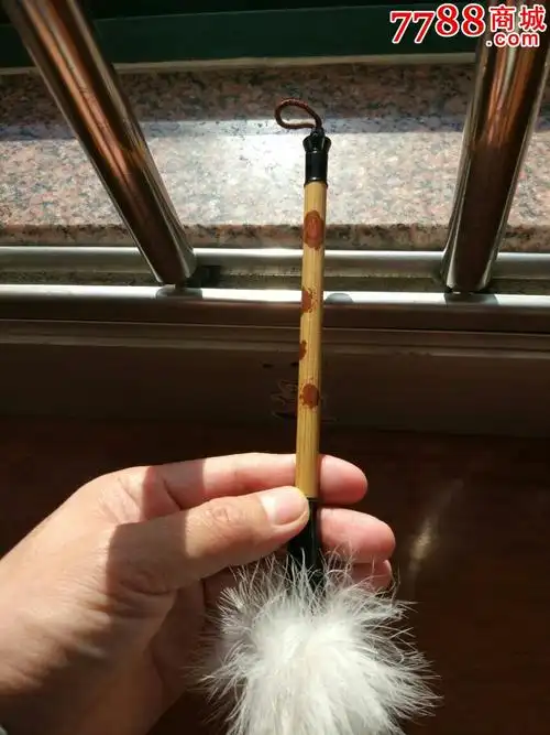 鸡毛笔(画牡丹用的)