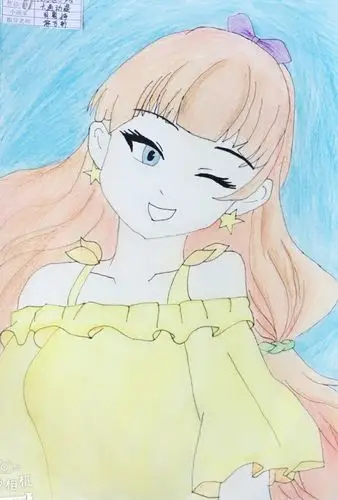 《阳光女孩》  周粤婷   三年级