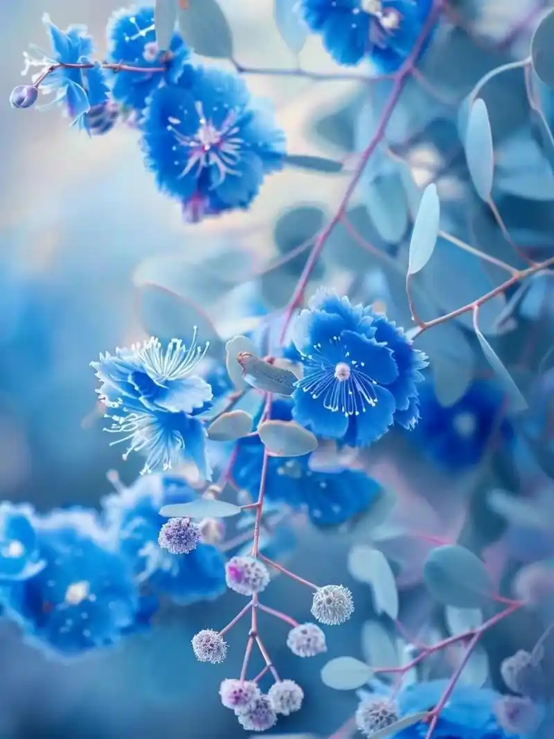 美图分享～蓝色的小花,清新淡雅