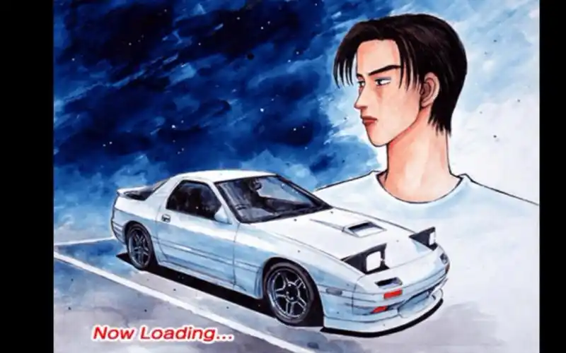 ps2《头文字d特别版》须藤京一evolution妙义四连胜