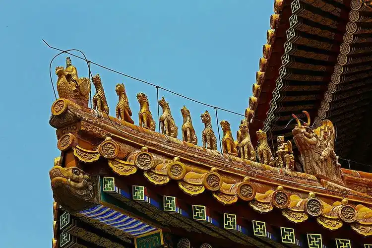 故宫的犄角旮旯(四)太和殿屋脊的走兽