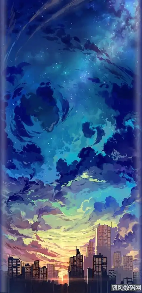 壁纸~587期丨三星s10 创意挖孔壁纸合集,收藏起来慢慢换