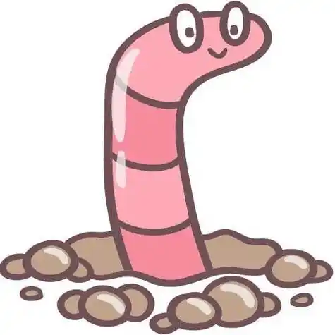 蚯蚓简笔画 蚯蚓简笔画彩色